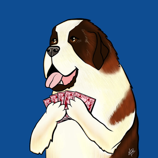 Day 96: Barney the Saint Bernardš¾