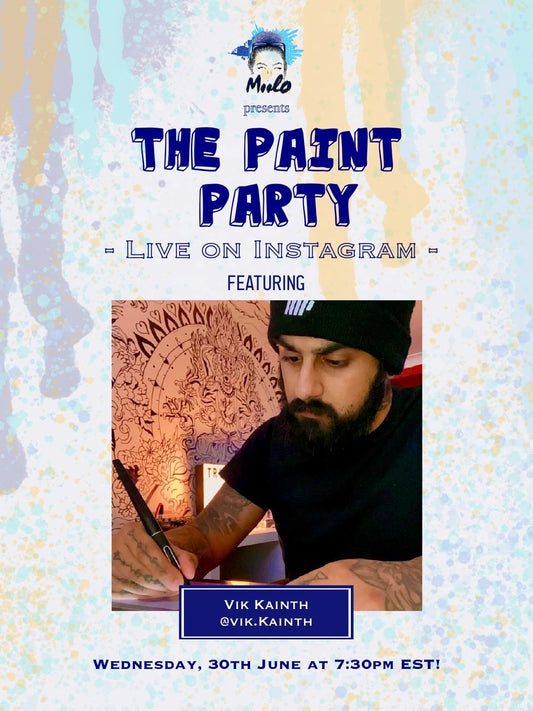 Paint Party - EP.16: Art Talk w/ Vik!