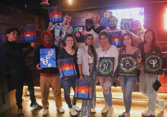 Sipping & Painting with meš„ššØ