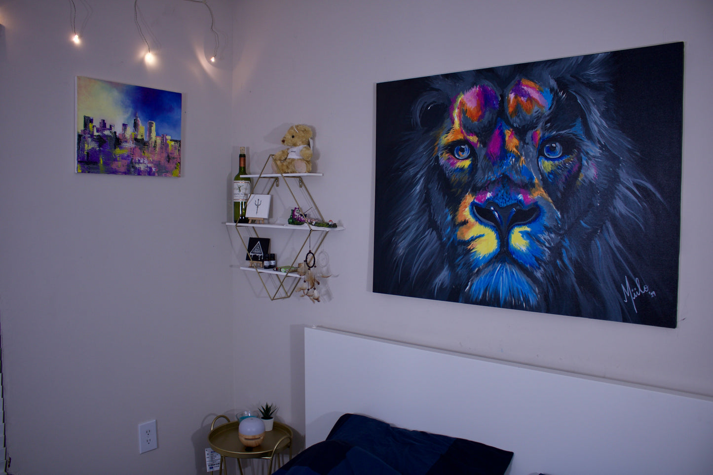 The Only King - (Canvas Print) - 24" x 36"