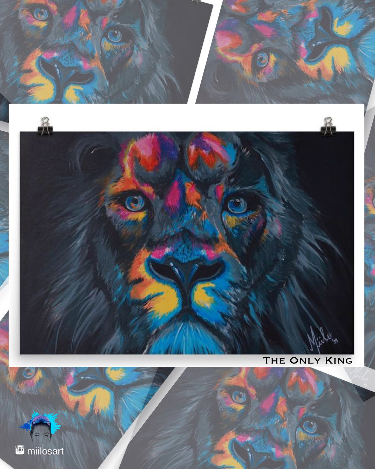 The Only King - (Poster Print) - 24" x 36"