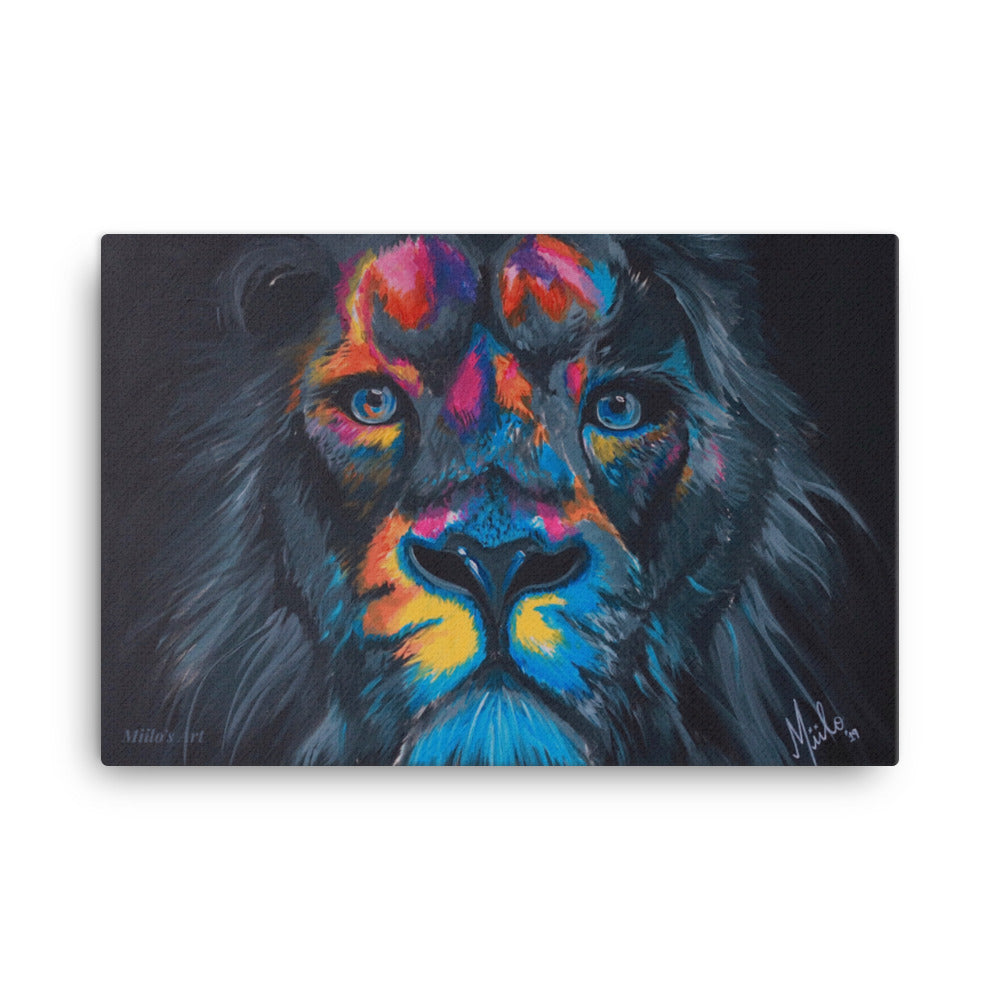The Only King - (Canvas Print) - 24" x 36"